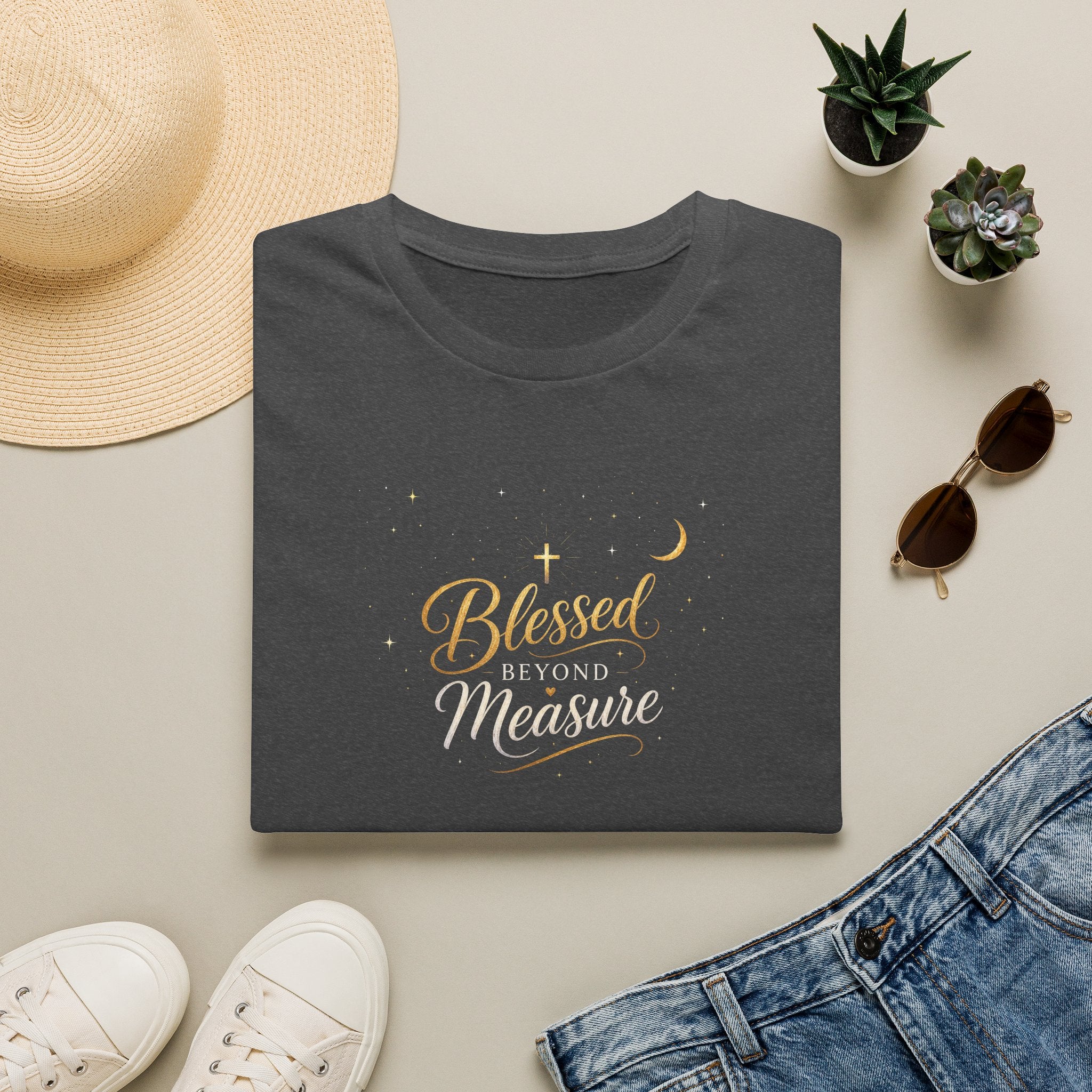 T-Shirt "Blessed beyond measure"