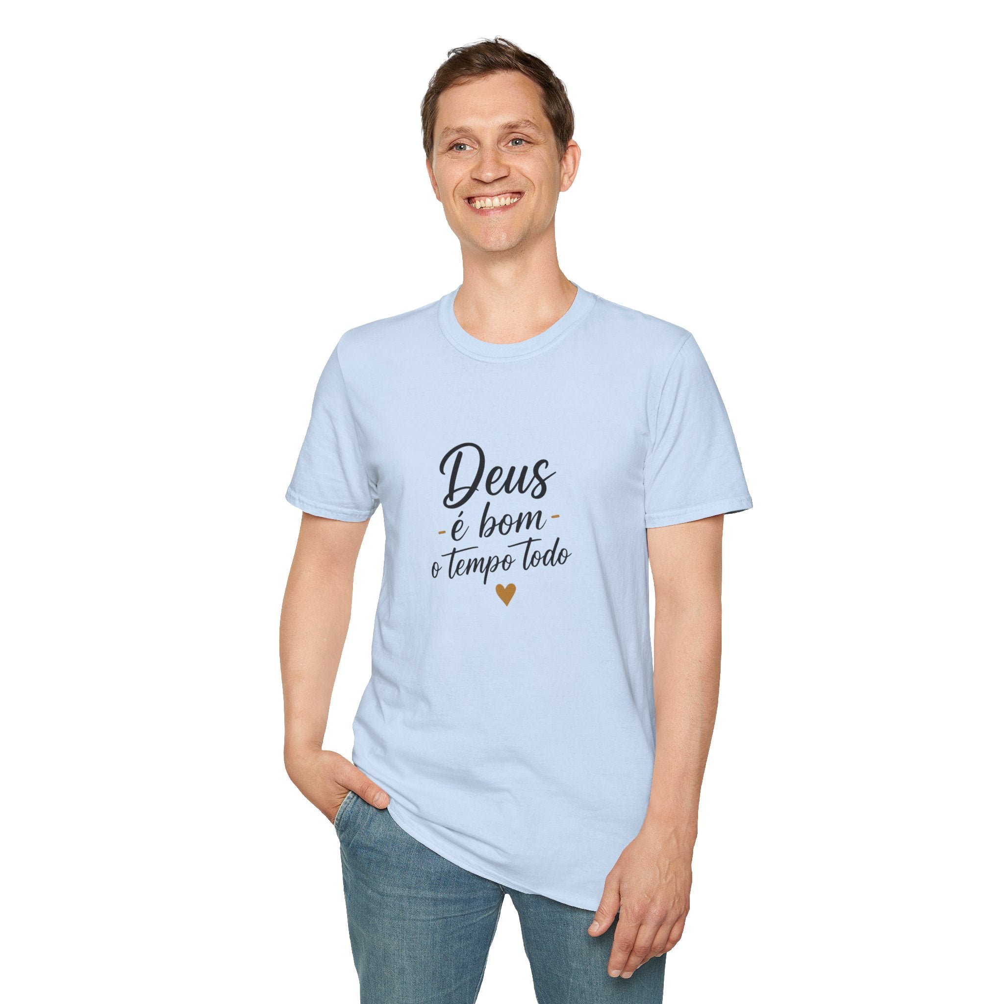 T-Shirt "Deus é bom o tempo todo"