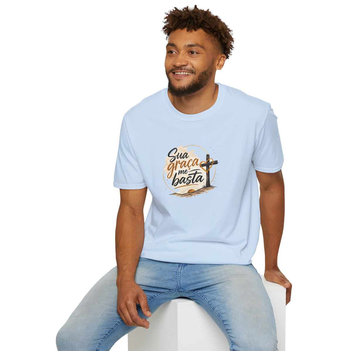 T‑Shirt - "Sua Graça Me Basta"