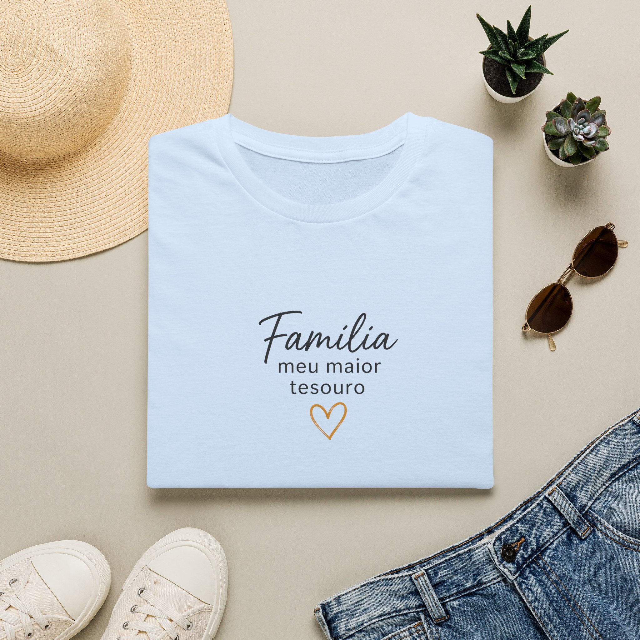 T-Shirt "Familia meu maior tesouro"
