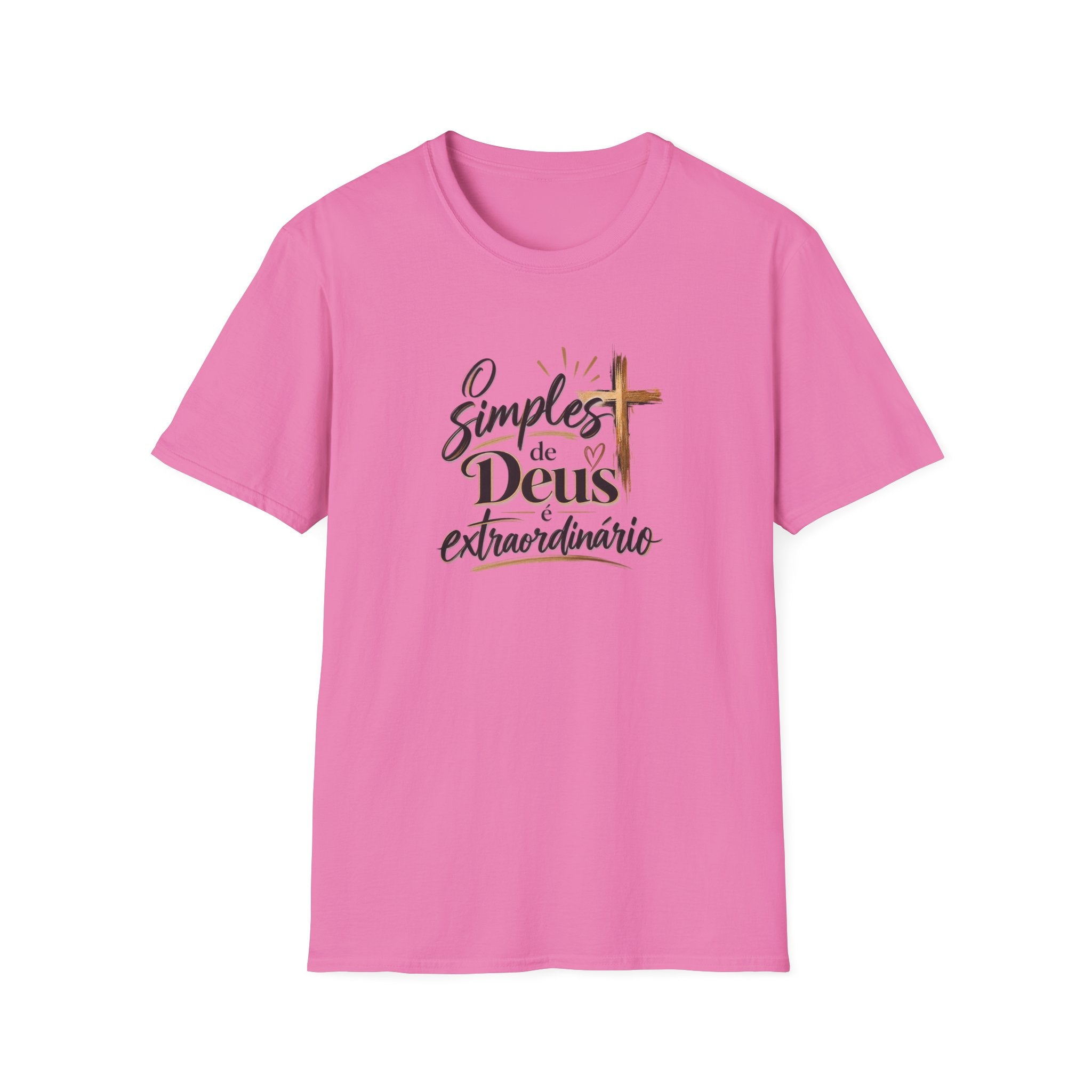 T-Shirt — "O Simples de Deus é Extraordinário"