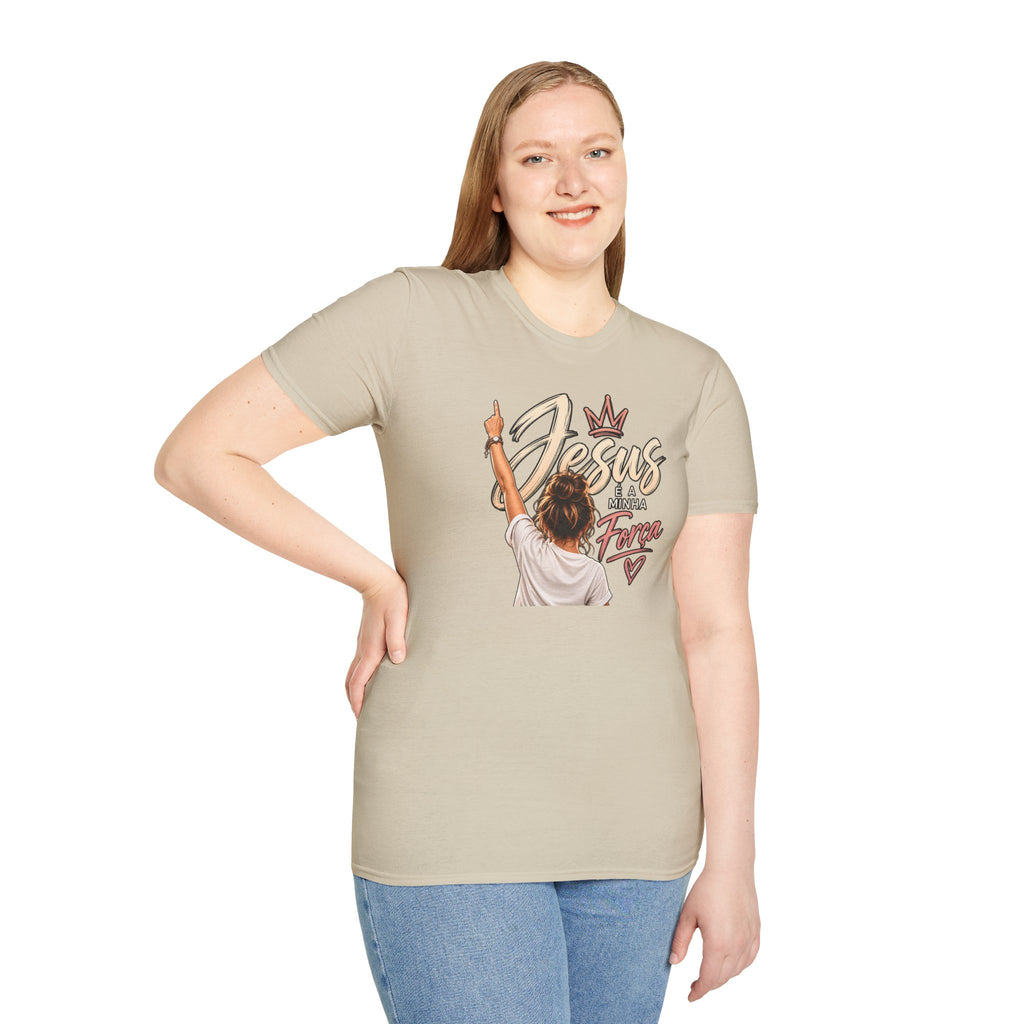 T-Shirt — Jesus é minha força