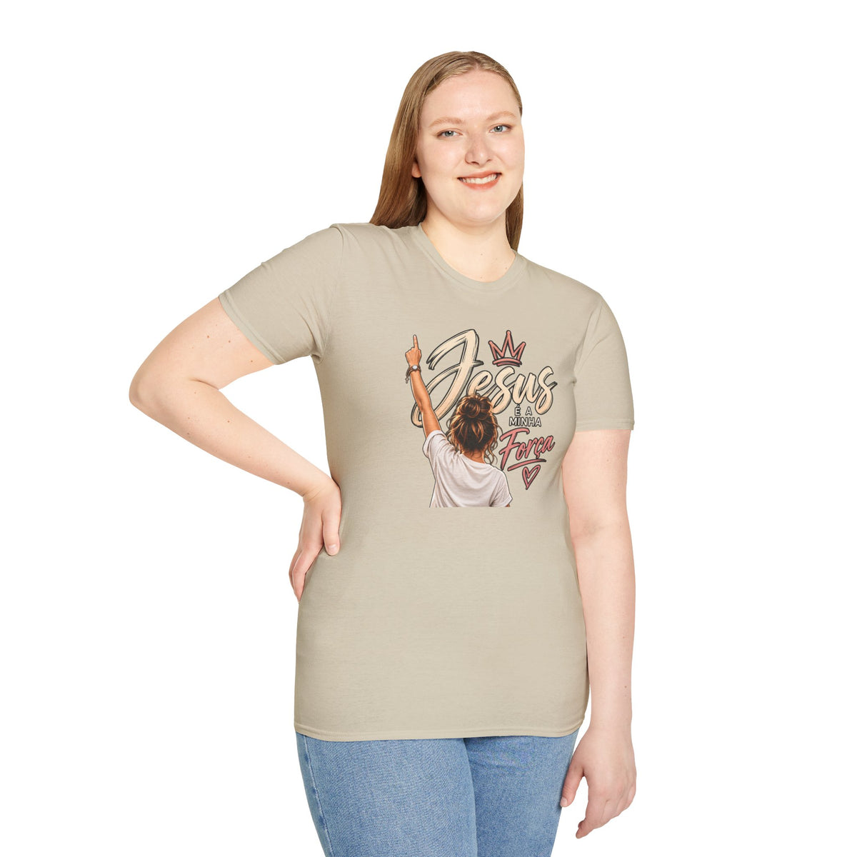 T-Shirt — Jesus é minha força