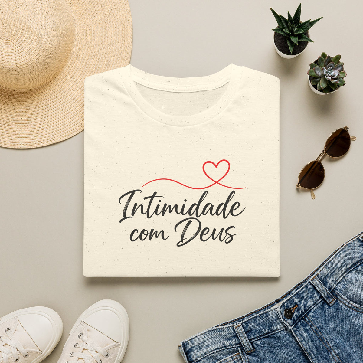 T-Shirt "Intimidade com Deus"