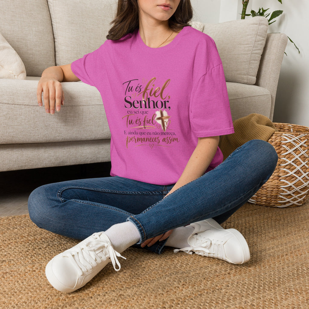 Tu Es Fiel Señor Christian Faith T-Shirt